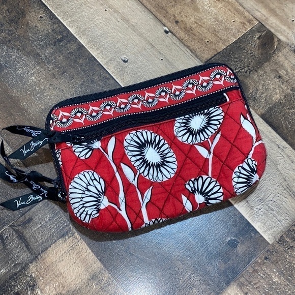 Vera Bradley Fannie‎ pack deco daisy missing strap houndstooth interior - Picture 1 of 6